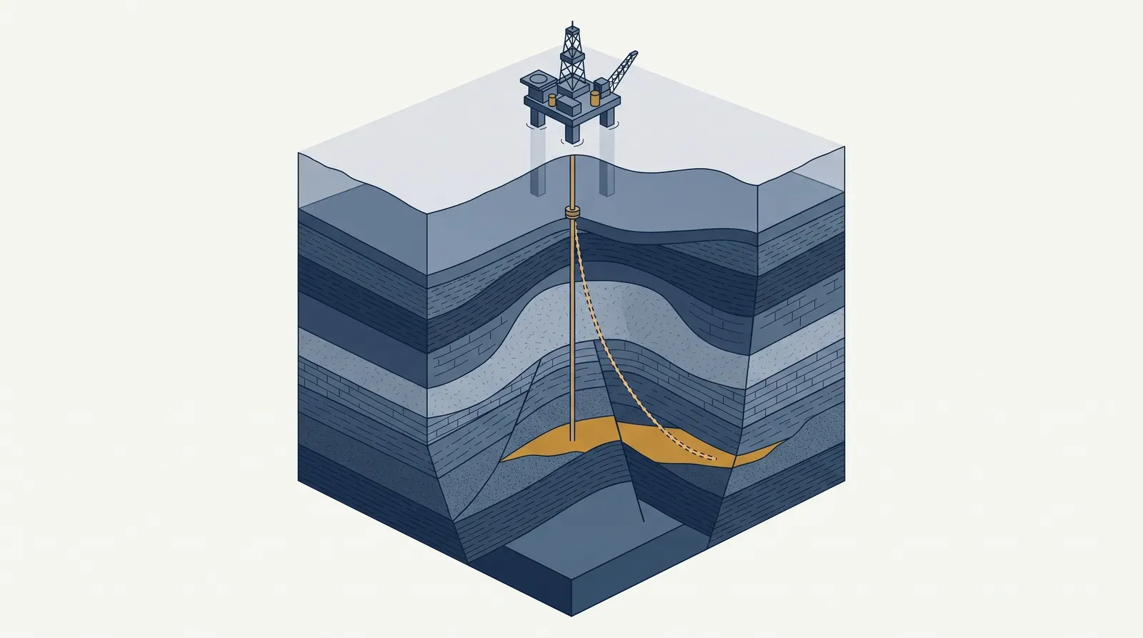 Technical illustration of the Onesiphoros West gas field geology and development status